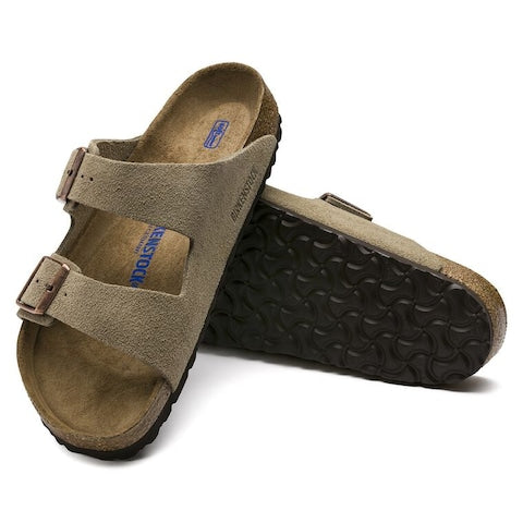 Birkenstock Arizona Suede Leather – Taupe