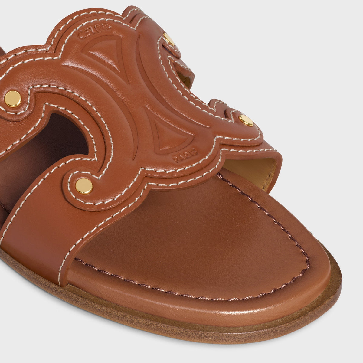 Celine Marina Mule Calfskin Sandals