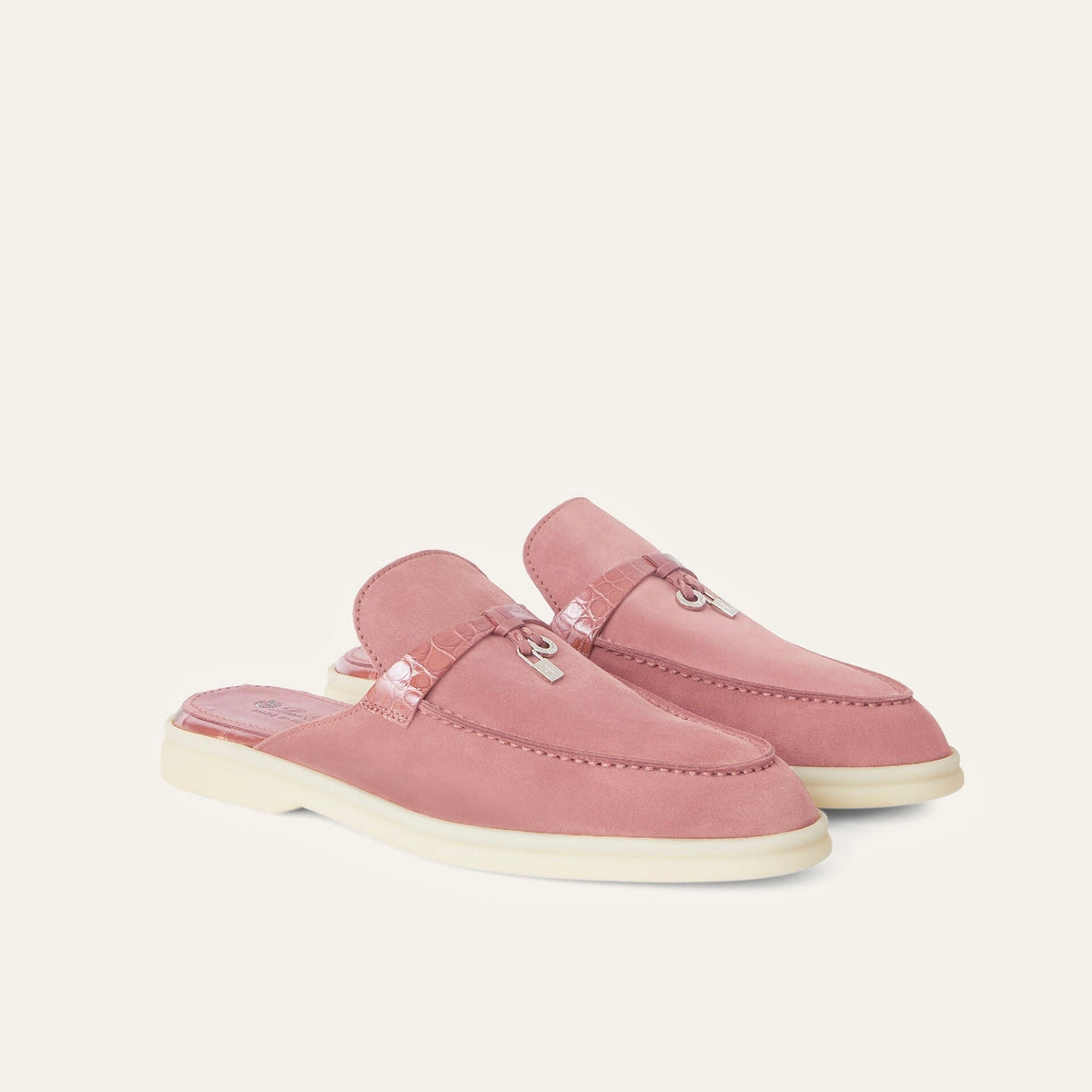 Loro Piana Charms Walk Babouche Loafer 'Noisette Rose' Limited edition