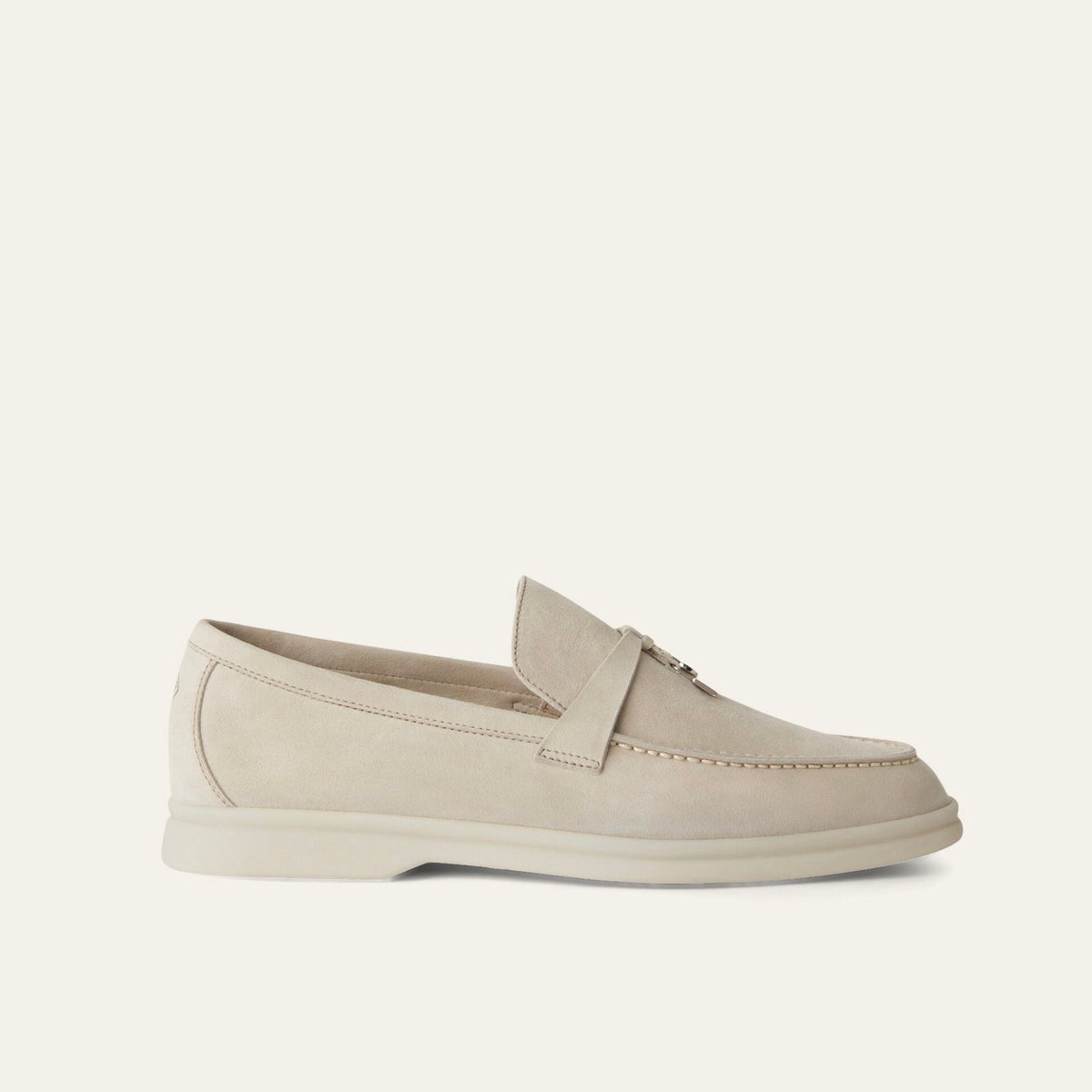 Loro piana Summer Charms Walk Loafer 'Powder Pearl'