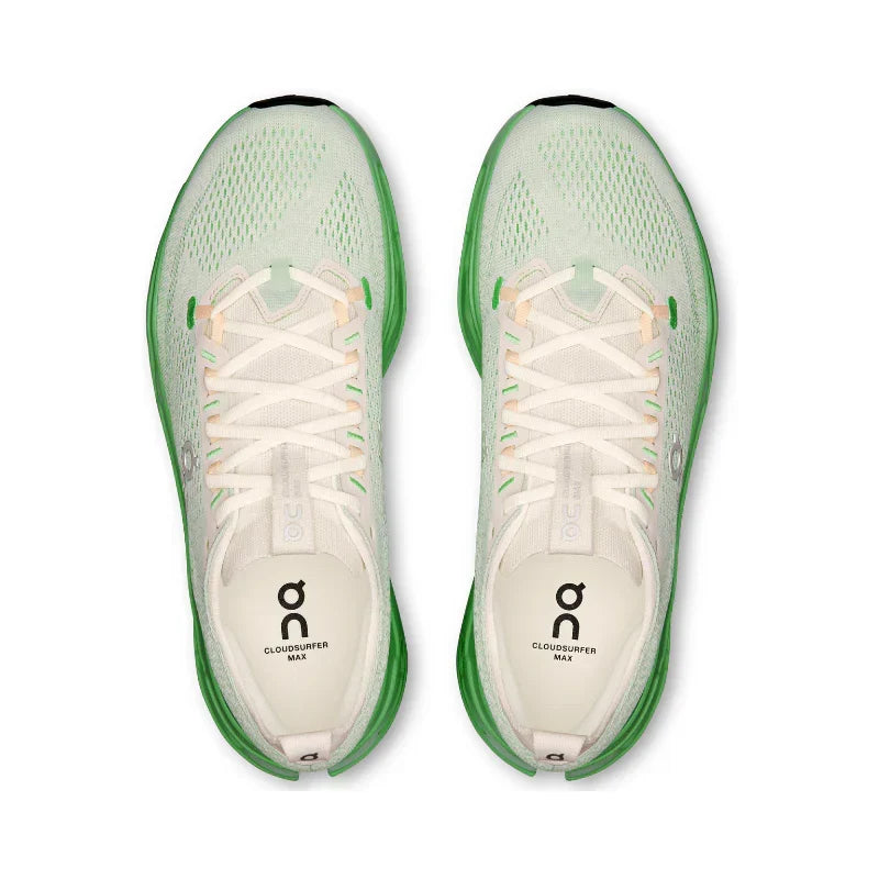 On Running Cloudsurfer max mens ivory honeydew