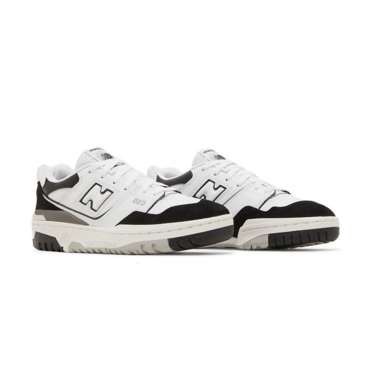 New Balance 550 Big Kid 'White Black Rain Cloud'