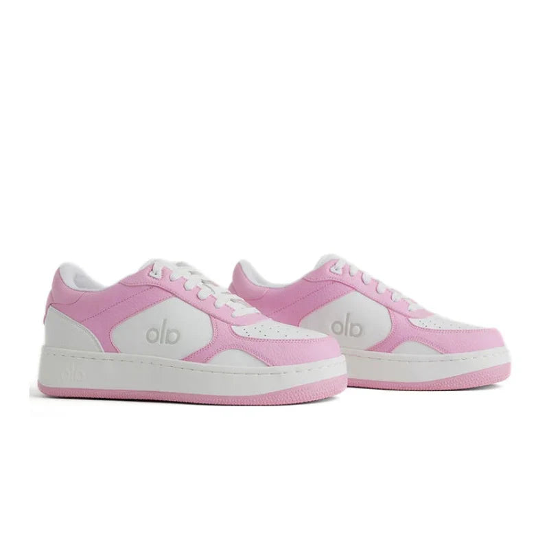 Alo Recovery Mode Sneaker- pink/white