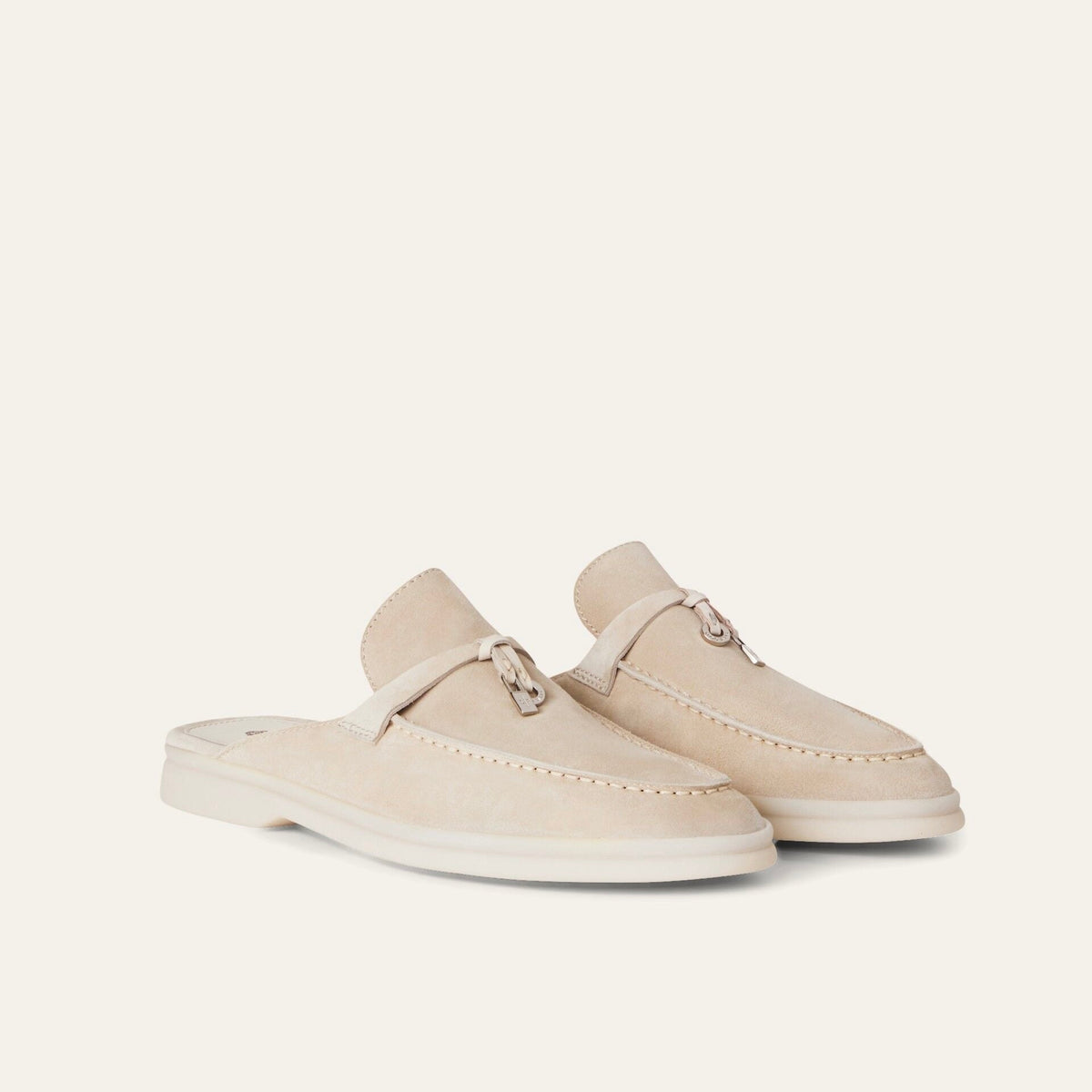 Loro piana Babouche Charms Walk Loafer 'Linen'