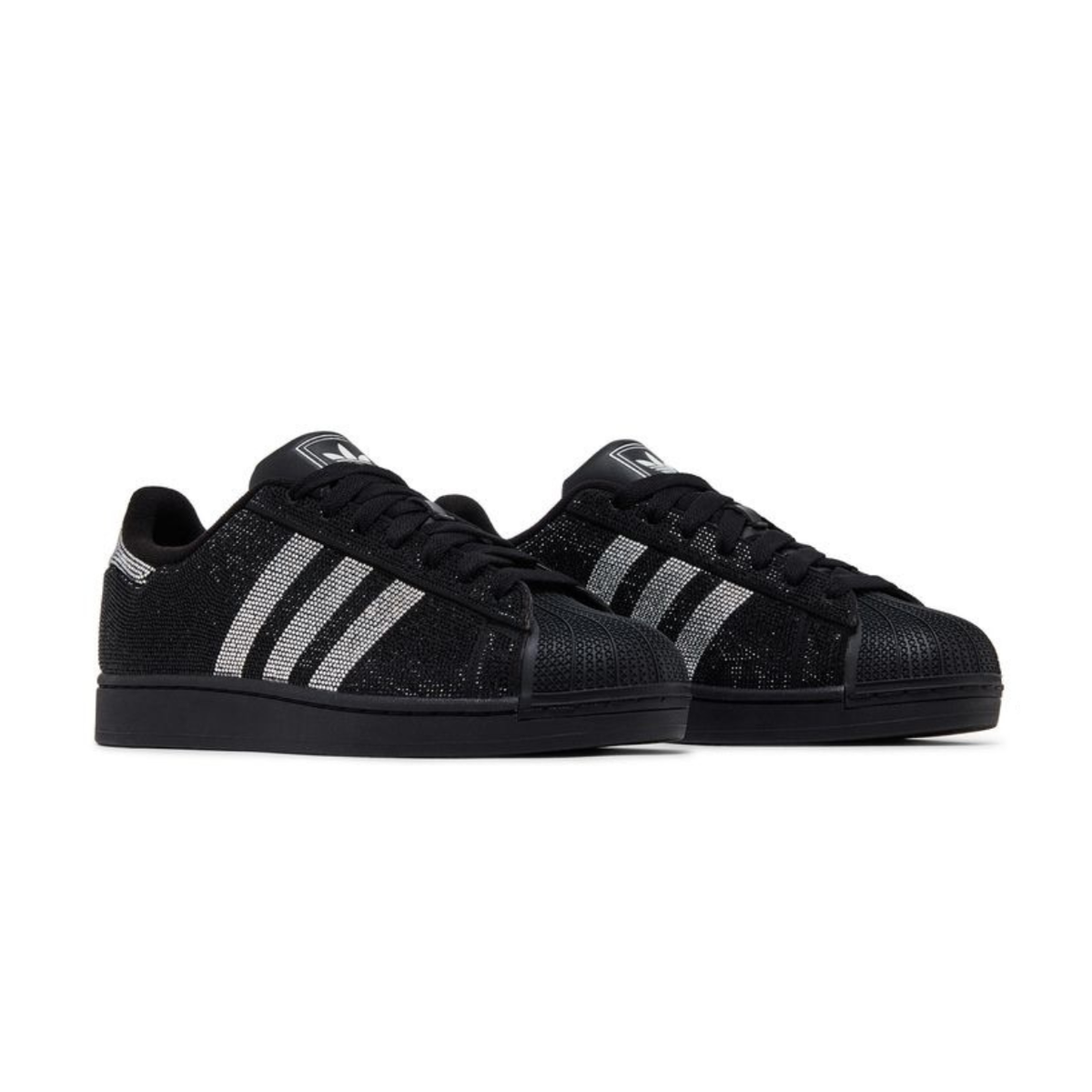 adidas Wmns Superstar 2 'Rhinestone Black Silver'