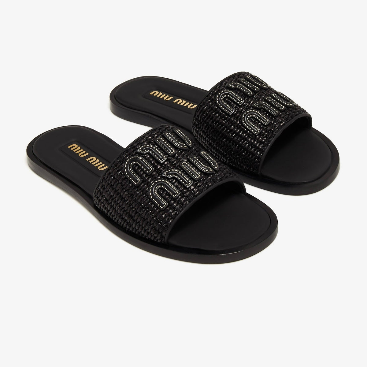 Miu Miu Wmns Slide 'Black Brandy'