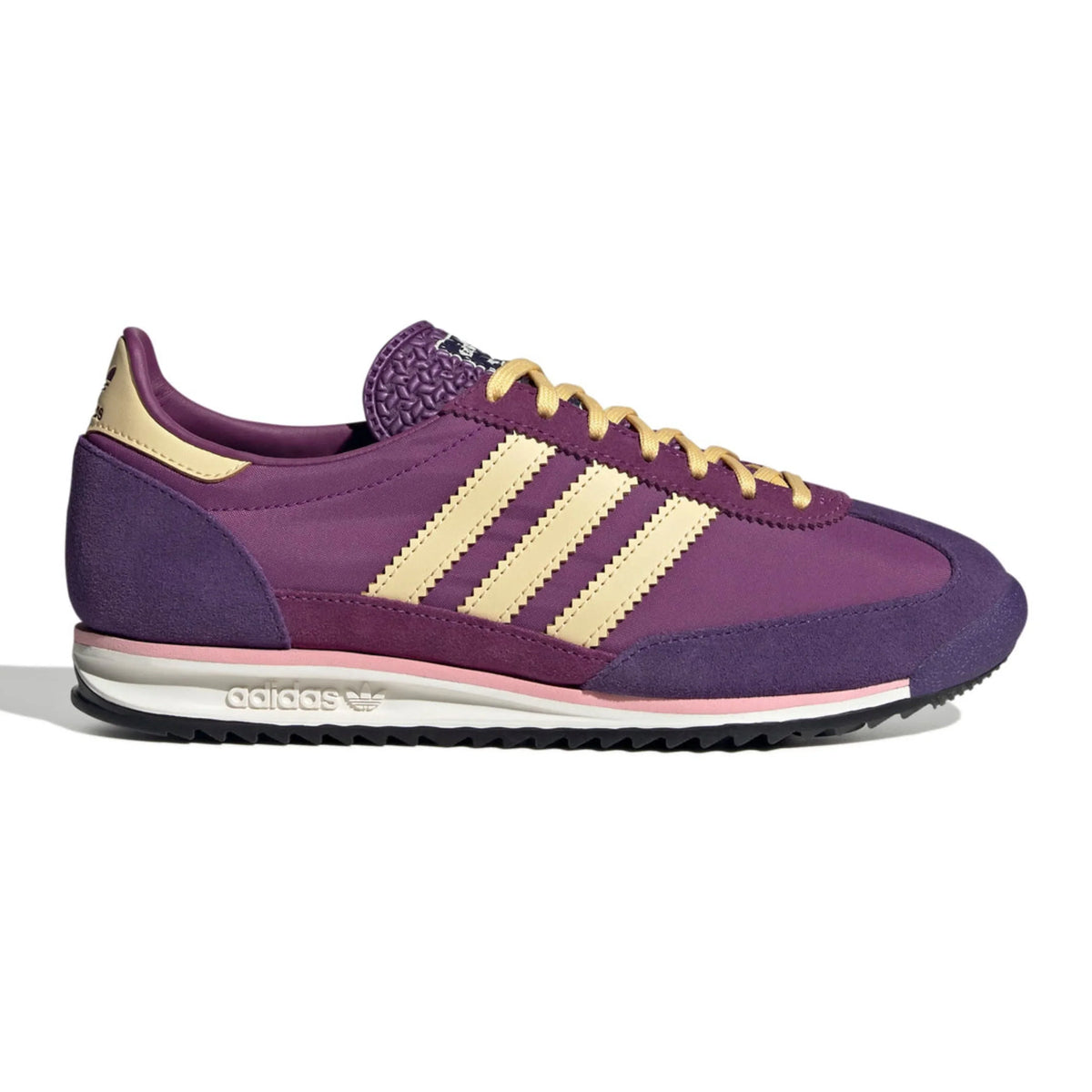 Adidas SL 72 purple cream yellow