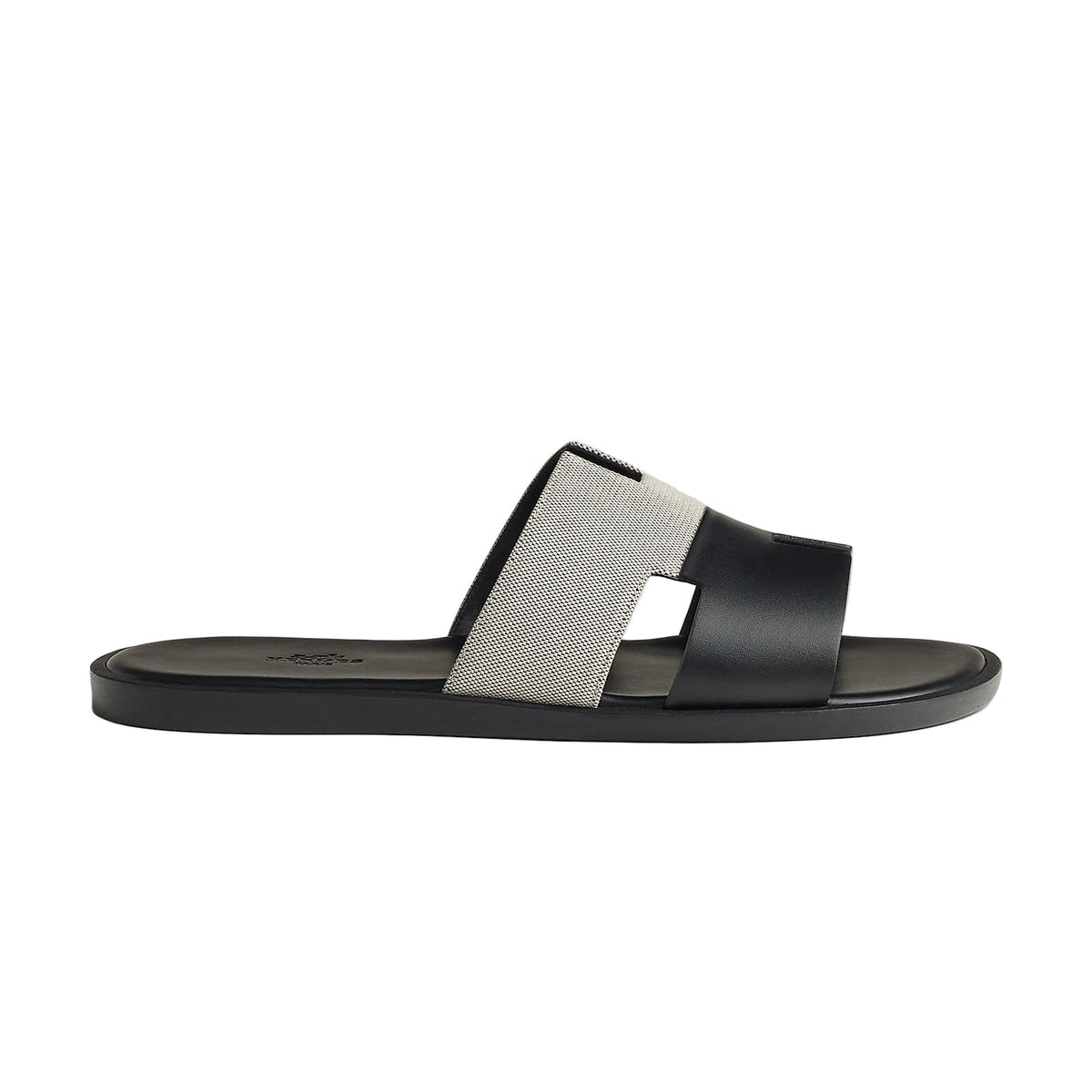 Hermès Izmir sandal 'Prunoir / Noir'