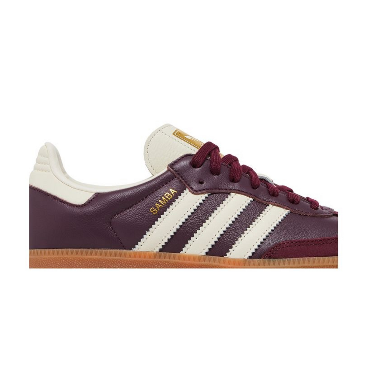 Adidas Samba OG Maroon – Gold Metallic