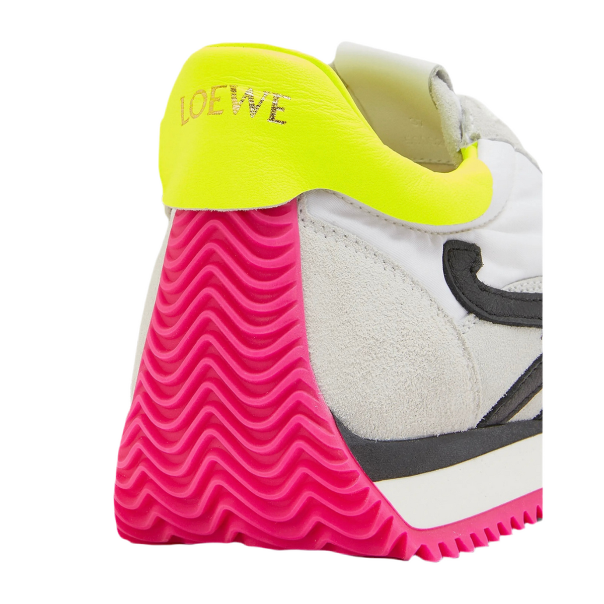 LOEWE NYLON SUEDE FLOW RUNNER SNEAKERS