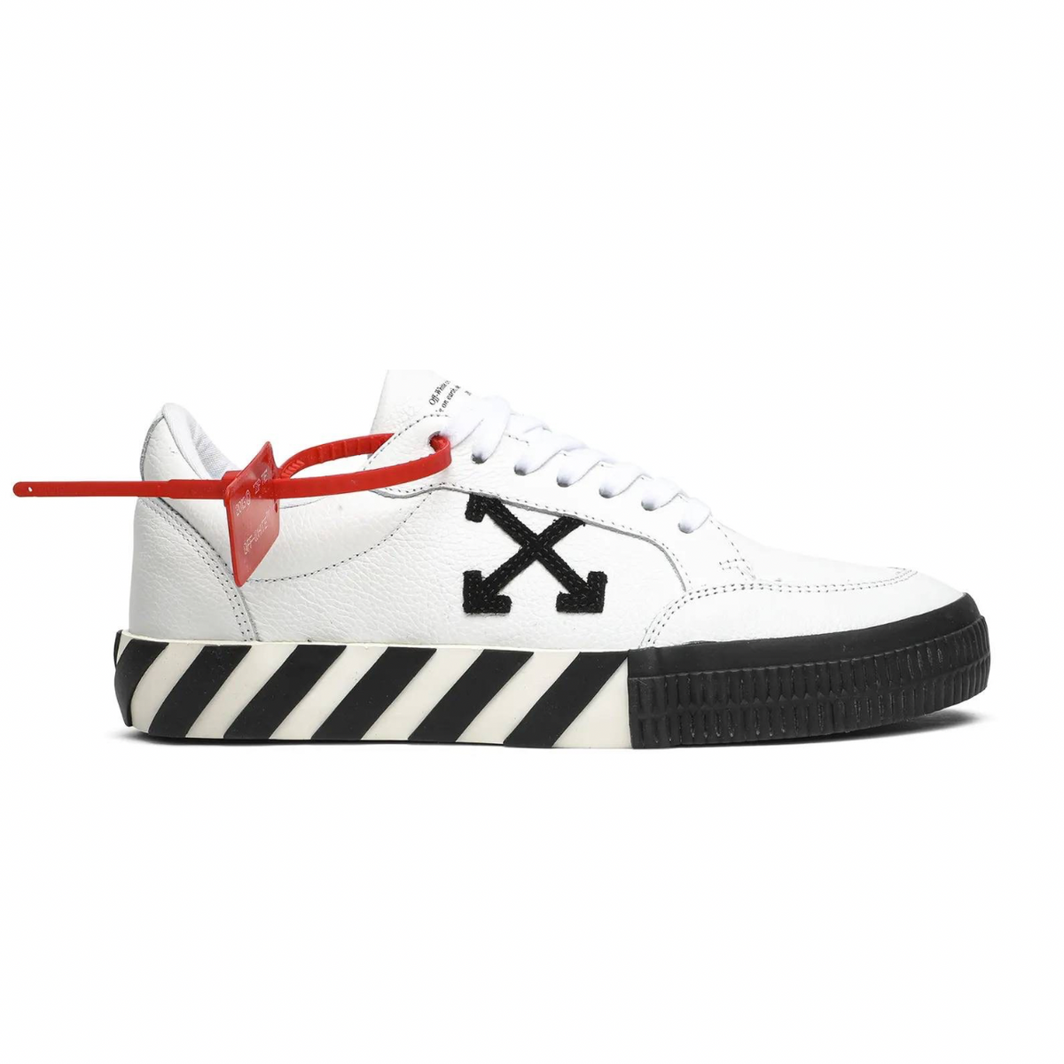 Off-White Vulcanized Low 'White Black'