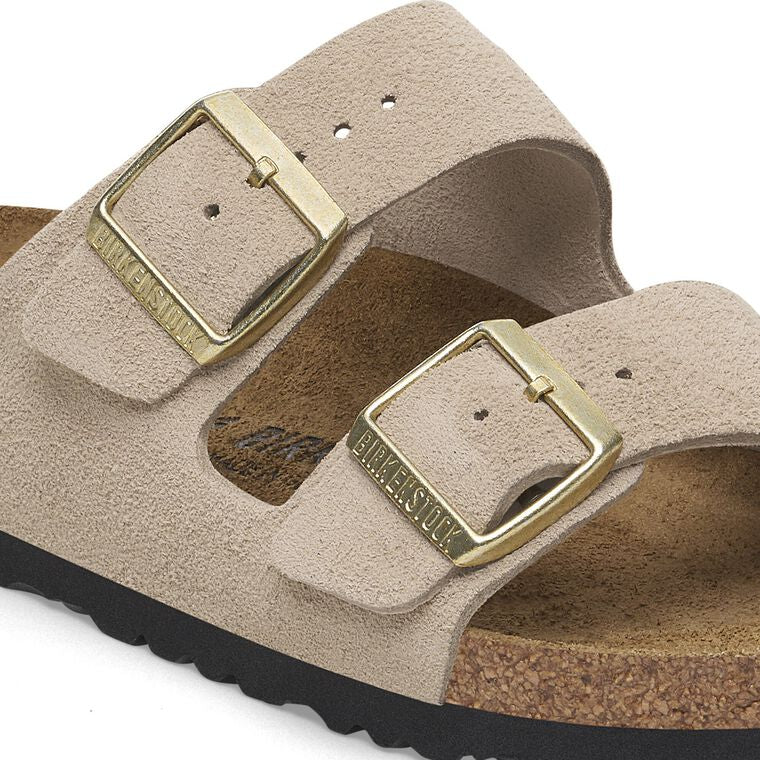 Birkenstock Arizona Suede Leather - Sandcastle