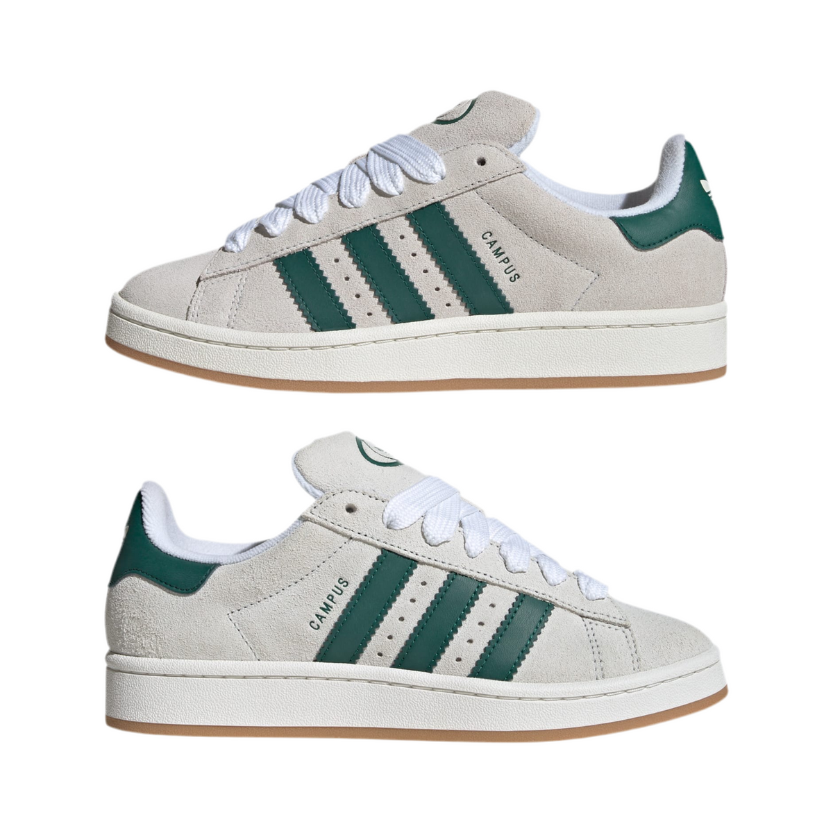 Adidas Campus 00s Cream – White Collegiate Green
