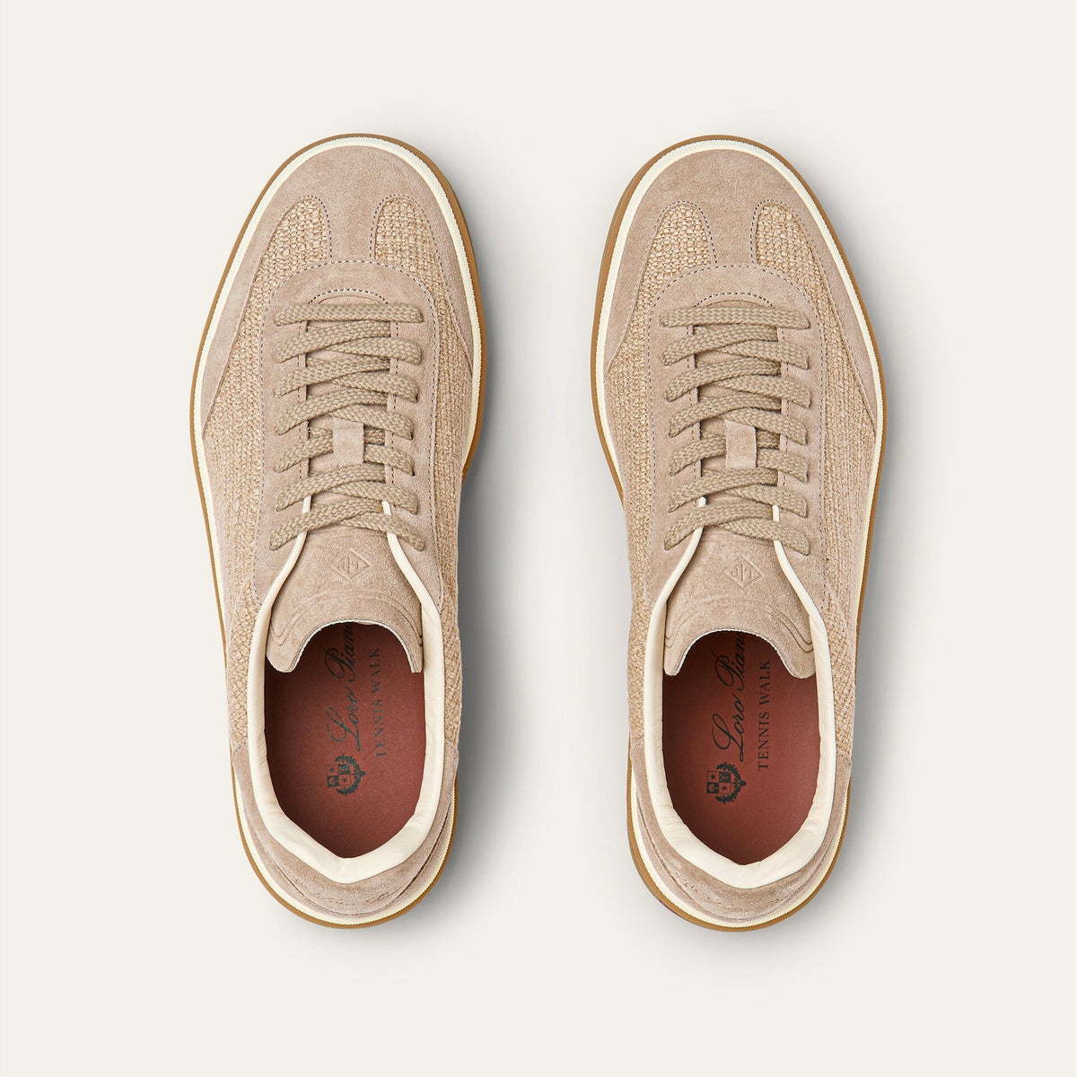 Loro piana Tennis Walk Sneaker'Pale Wheat (A0JY)'