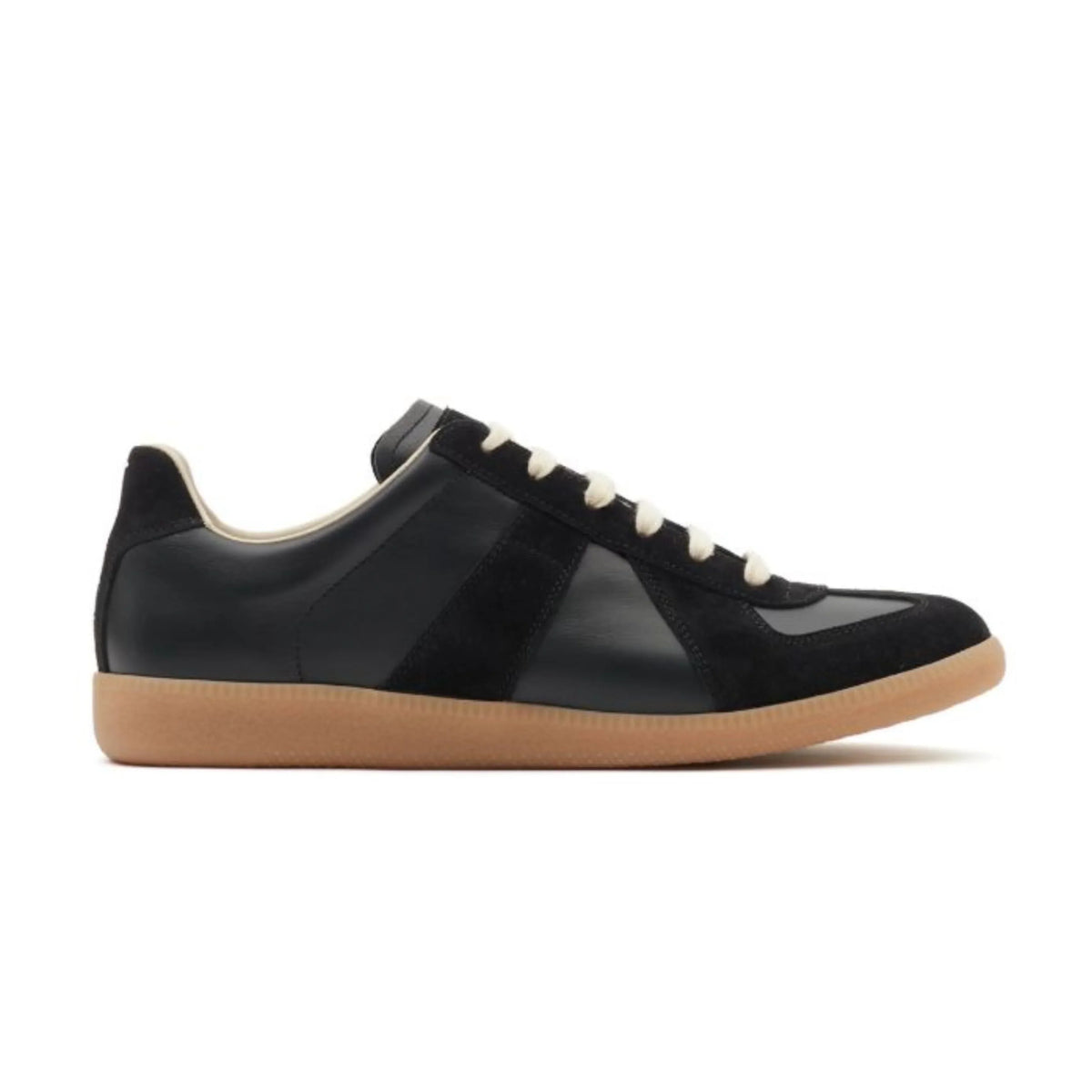 Maison Margiela - Replica leather and suede sneakers