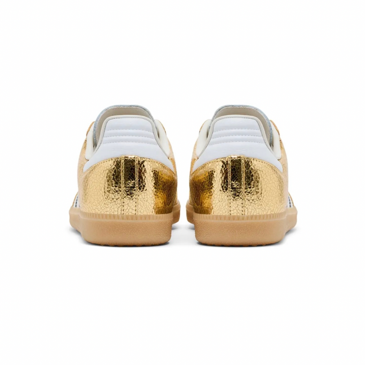 adidas Samba OG 'Cracked Metallic Pack - Gold'
