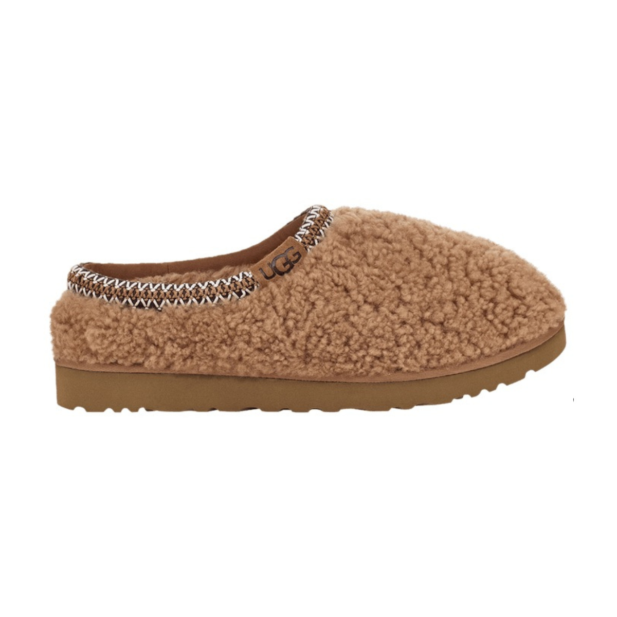 Ugg Tasman Slipper 'Maxi Curly - Chestnut'