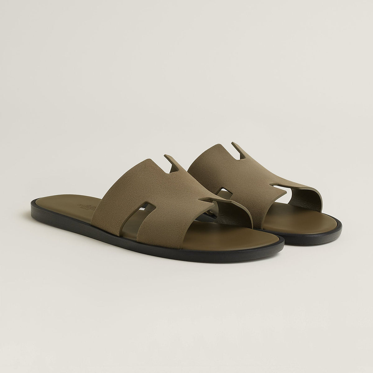 Hermès Izmir sandal 'Vert Toundra'