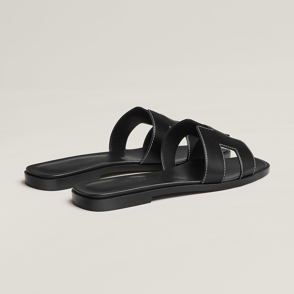 Hermès Oran sandal 'Noir'