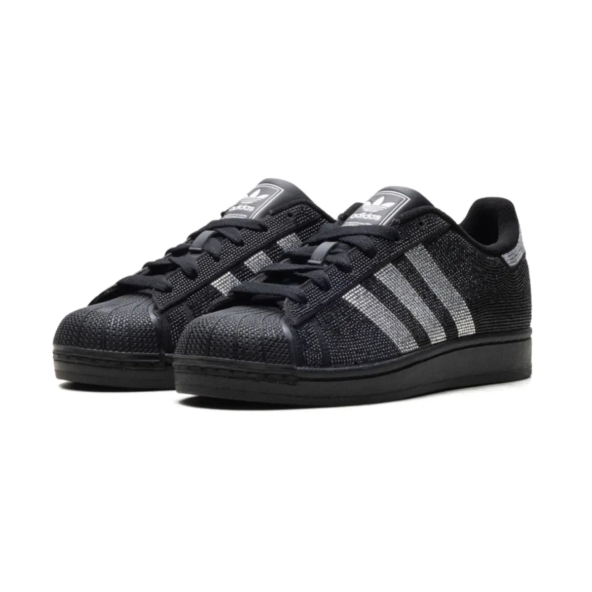 adidas Wmns Superstar 2 'Rhinestone Black Silver'