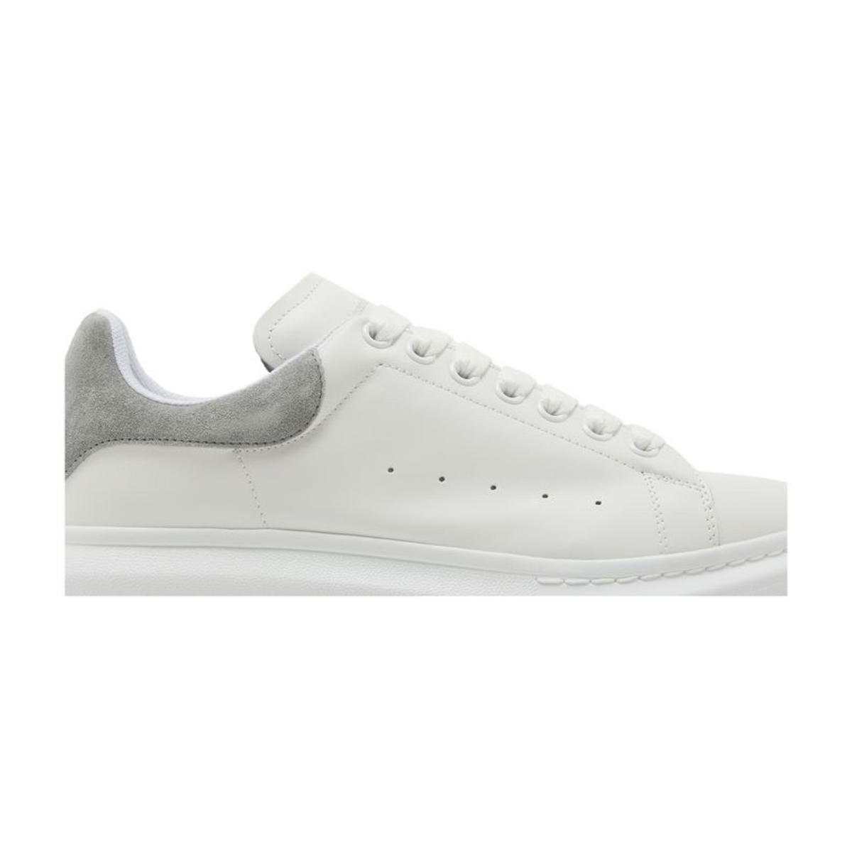 Alexander McQueen Oversized Sneaker 'White Grey Suede'