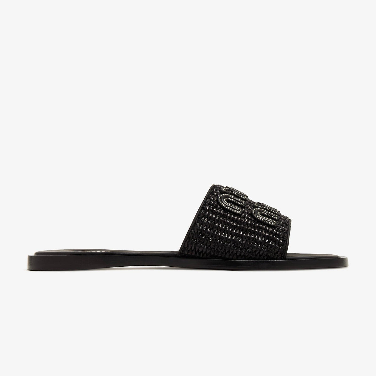 Miu Miu Wmns Slide 'Black Brandy'