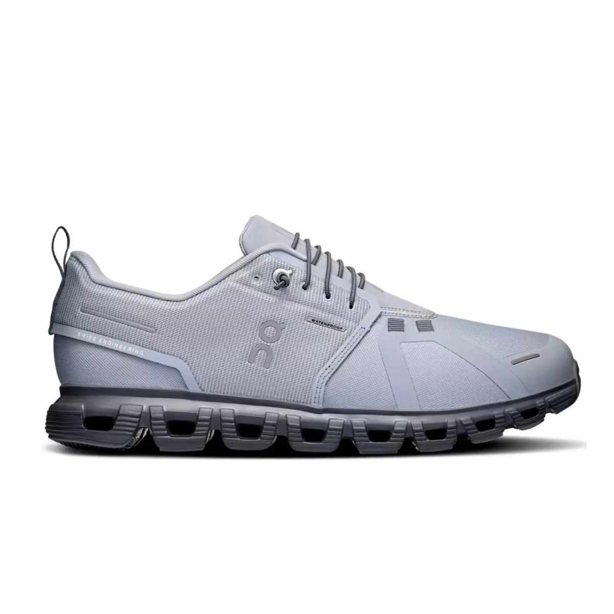 On Running Cloud 6 Waterproof Alloy Wolf