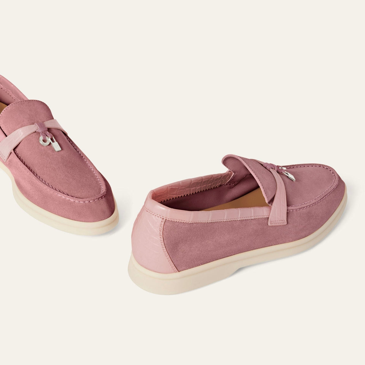 Loro Piana Summer Charms Walk Loafer 'Noisette Rose' Limited edition