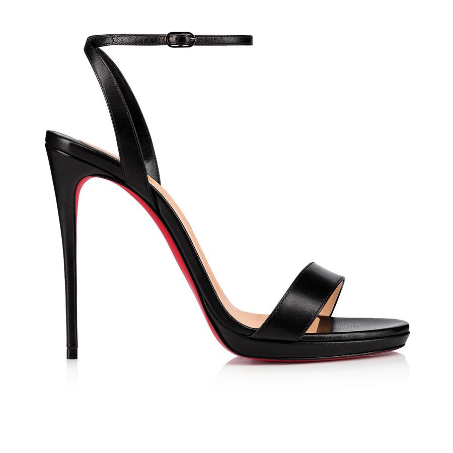 Christian Louboutin Loubi Queen Black Heels