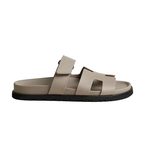Hermès Chypre Sandals 'Beige Galet'