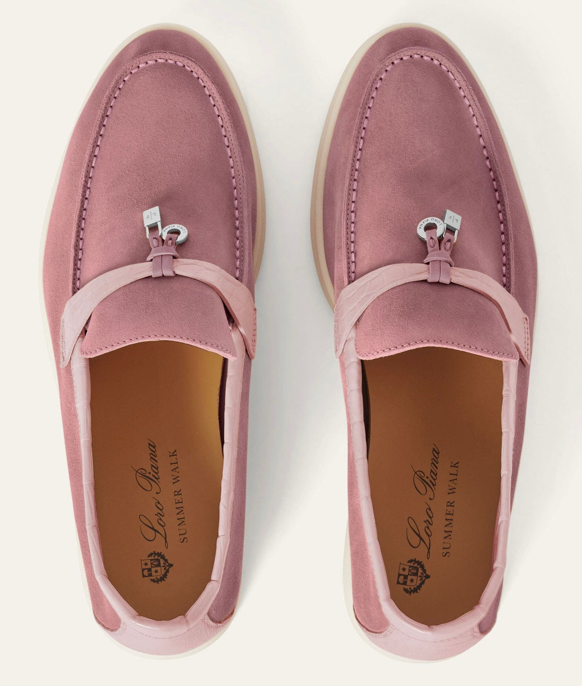 Loro Piana Summer Charms Walk Loafer 'Noisette Rose' Limited edition
