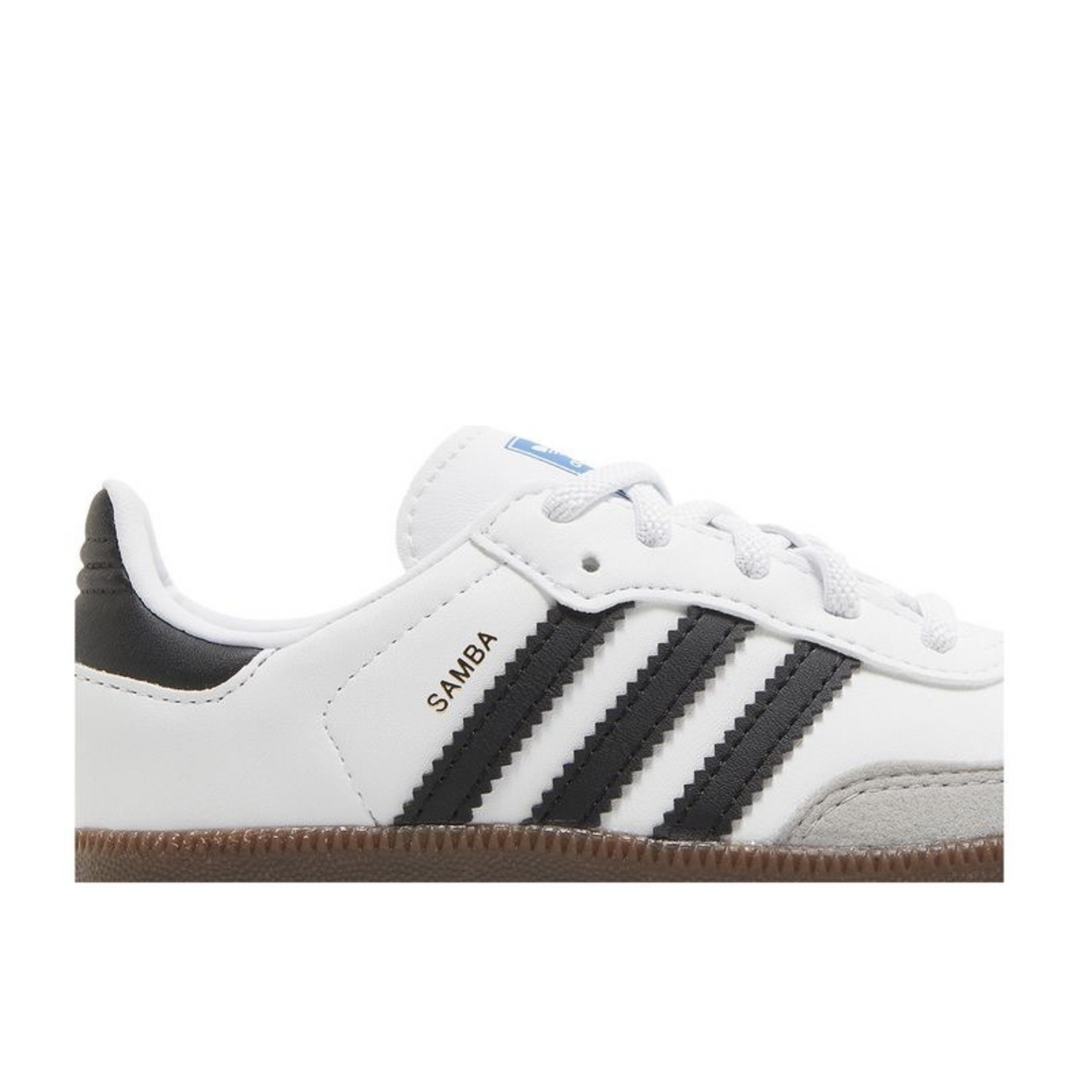 Adidas Samba - White Black Gum - sneakers kids