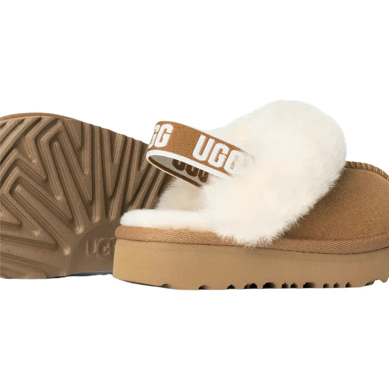 Ugg Funkette Slipper 'Chestnut' (kids)