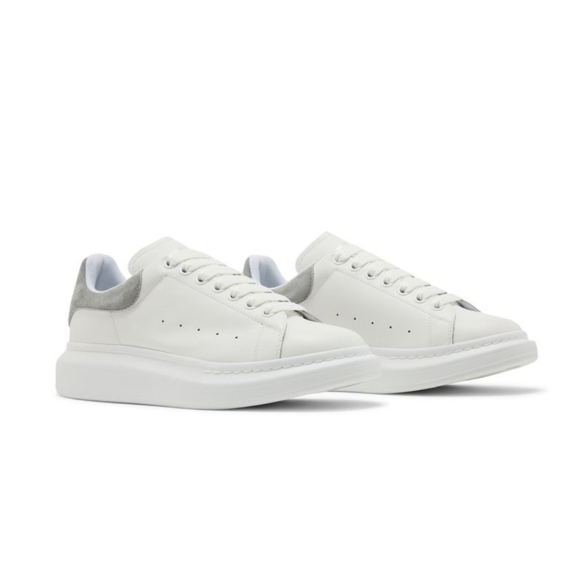 Alexander McQueen Oversized Sneaker 'White Grey Suede'