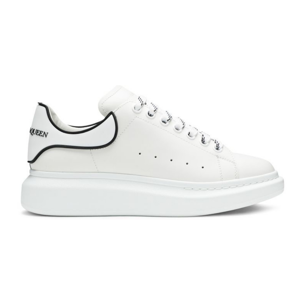 Alexander McQueen Oversized Sneaker 'New Tech Calf - White Black