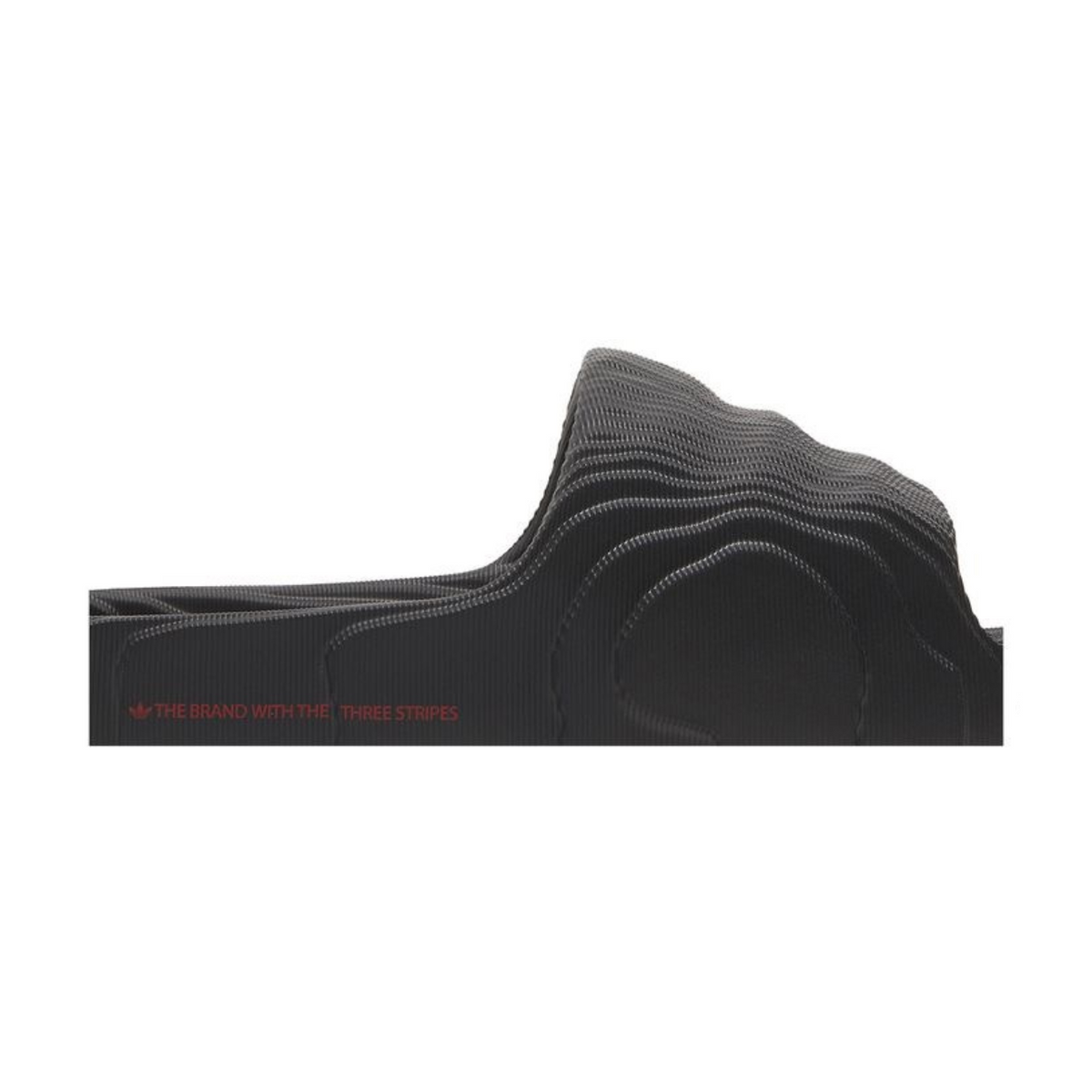 Adidas Adilette 22 Slides 'Black Scarlet'