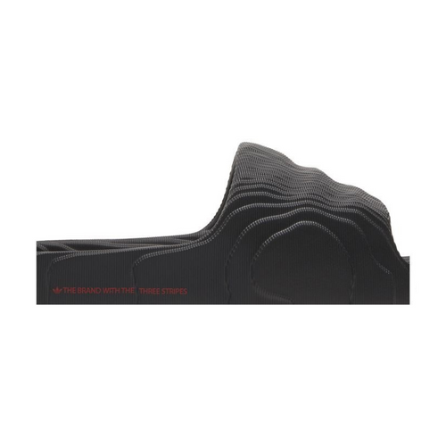 Adidas Adilette 22 Slides 'Black Scarlet'
