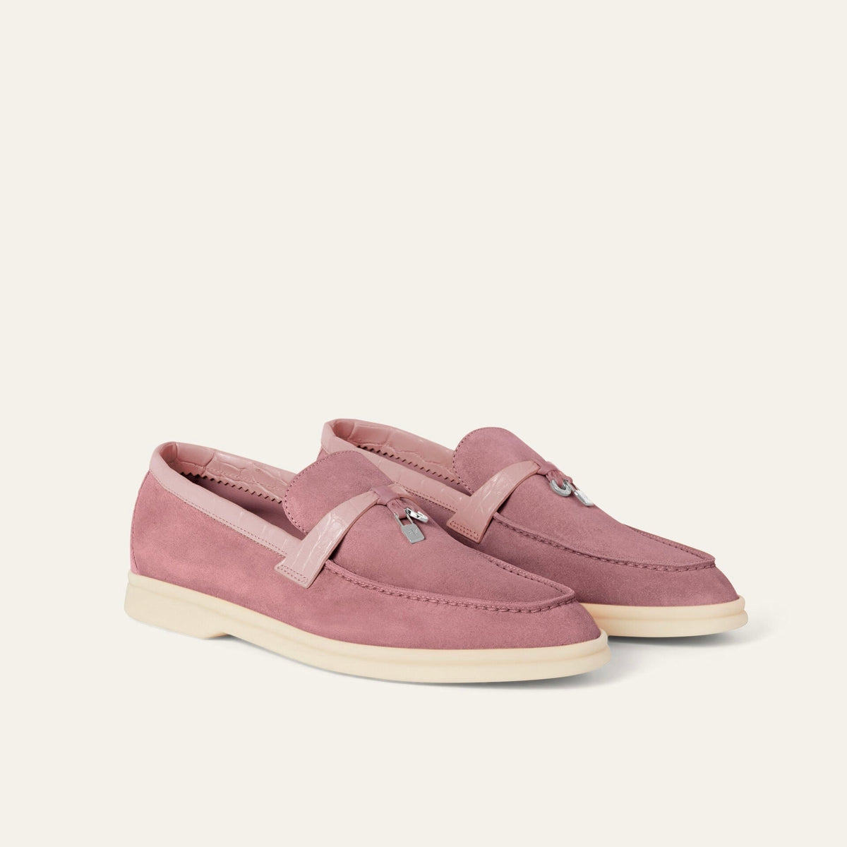 Loro Piana Summer Charms Walk Loafer 'Noisette Rose' Limited edition
