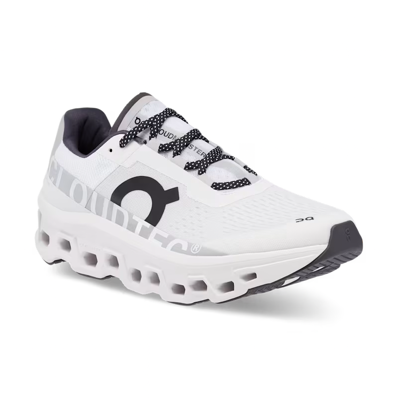 On Running Cloudmonster All White