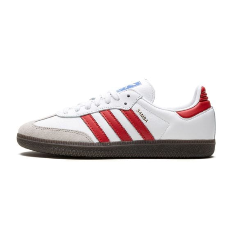 Adidas Samba OG – White Better Scarlet