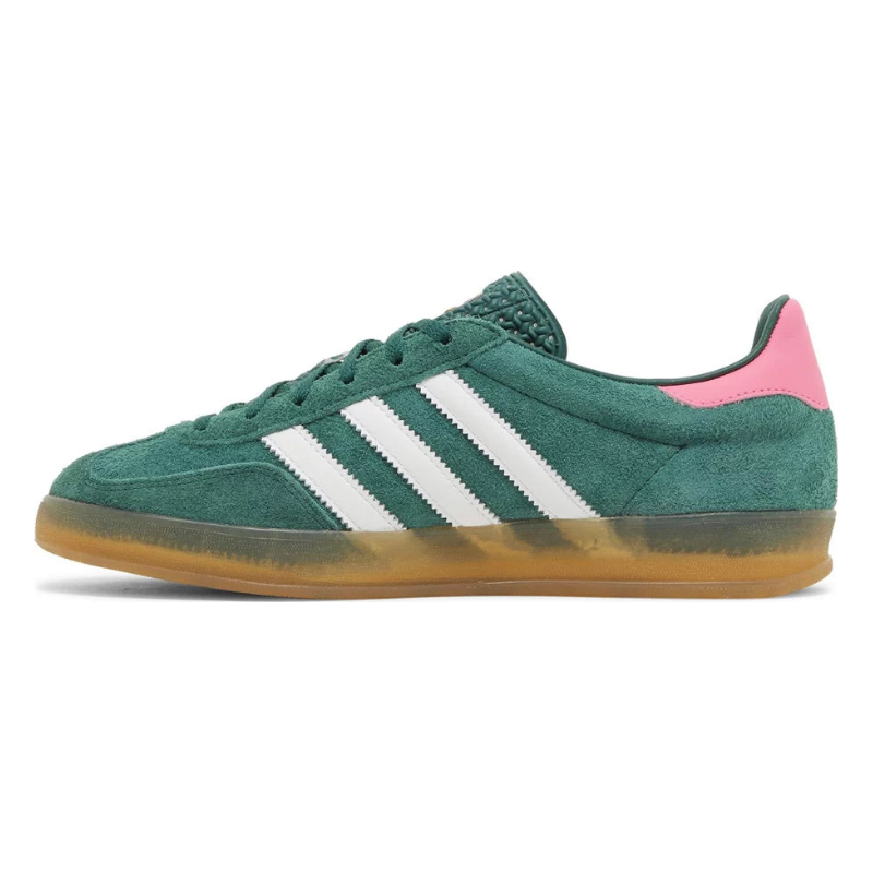 Adidas Gazelle Indoor – Collegiate Green Lucid Pink