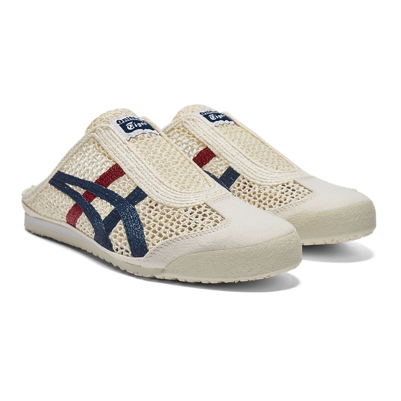 Onitsuka MEXICO 66 SABOT – CREAM/MAKO BLUE